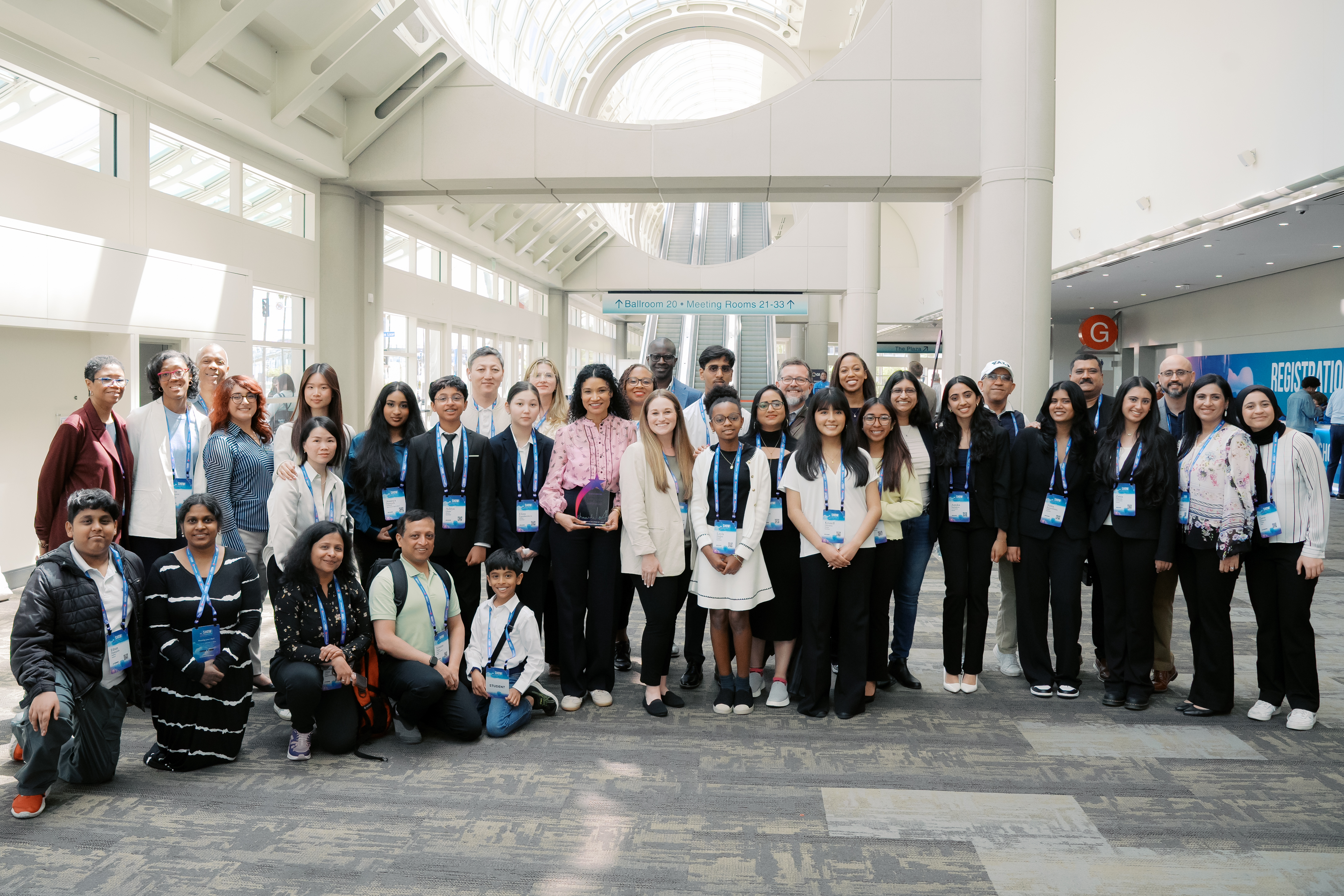 SureStart students working together